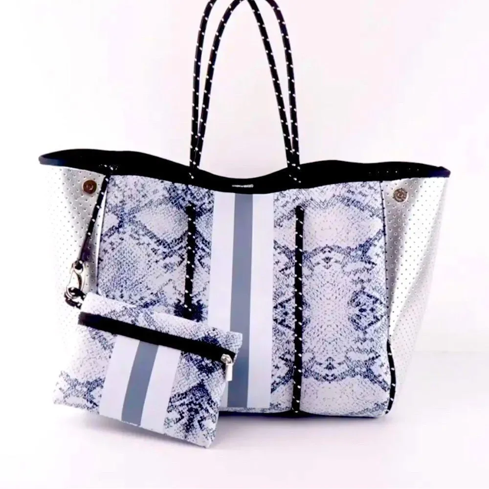 Neoprene Tote & Zipper Pouch LAST ONE!🛍️